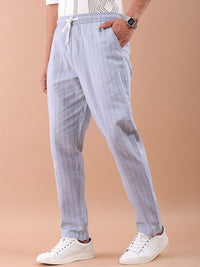 The Indian Garage Co Mid-Rise Striped Trouser