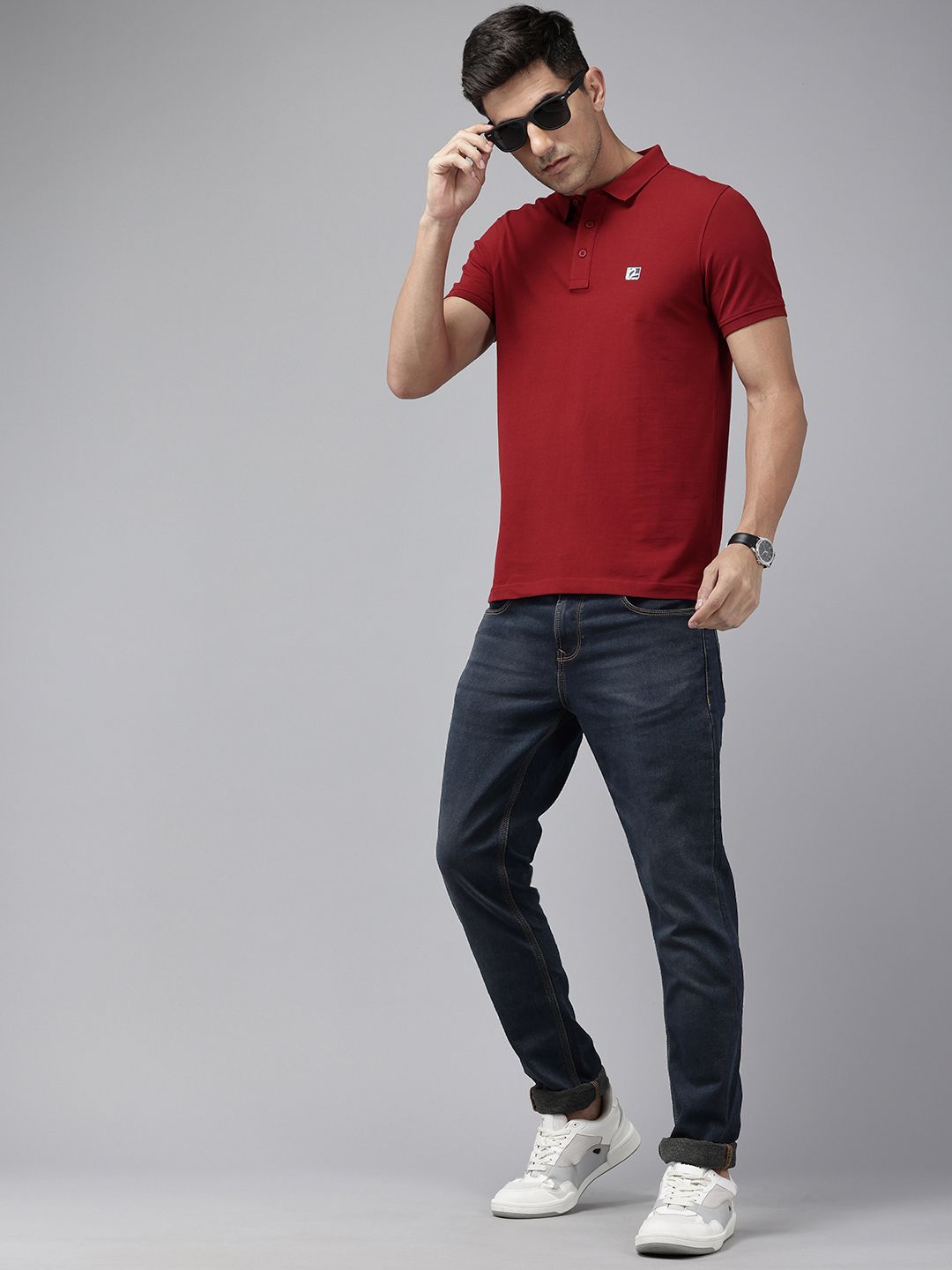 SPYKAR Men Skinny Fit Low-Rise Light Fade Stretchable Jeans