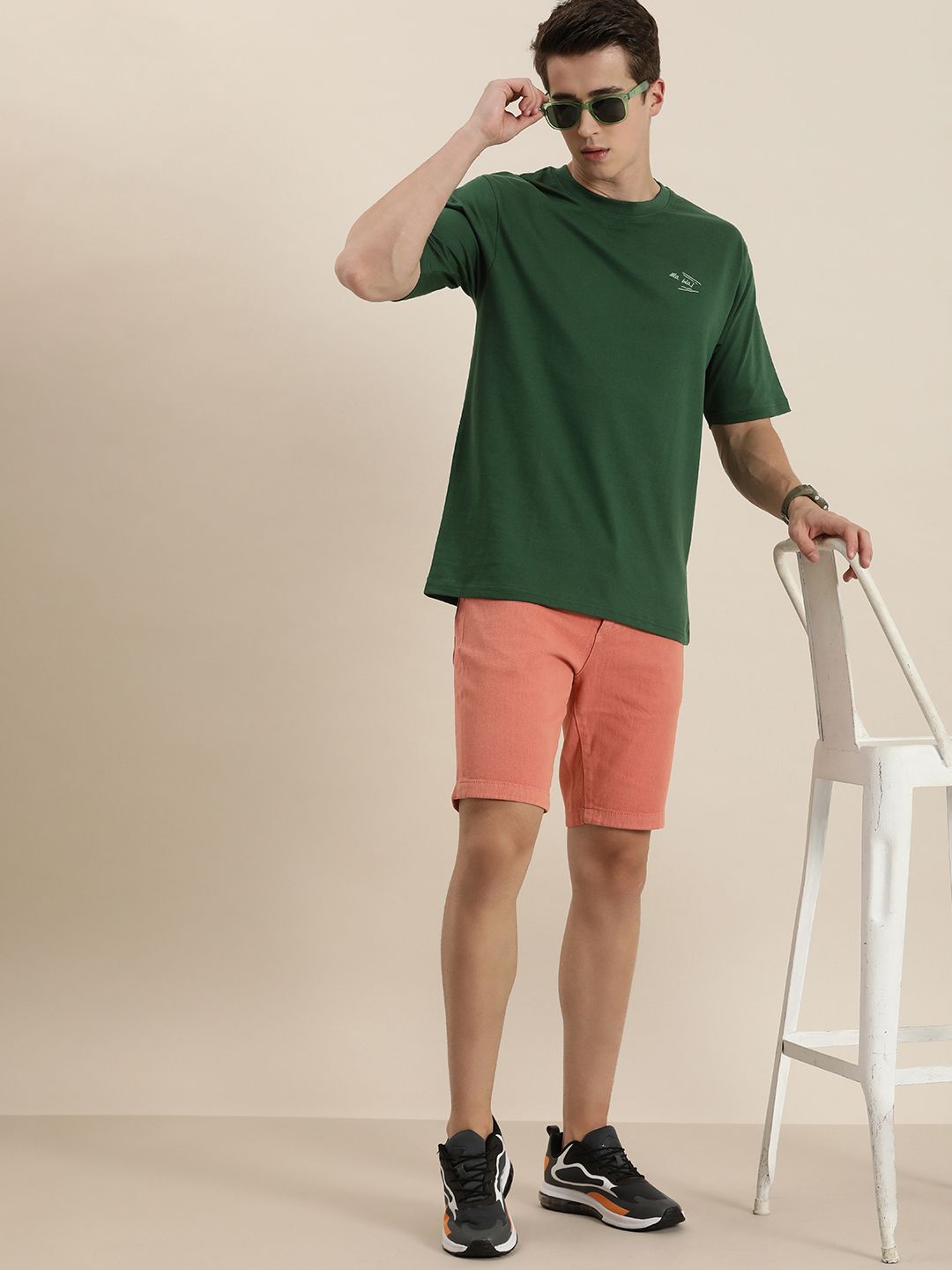 Difference of Opinion Printed Cotton Oversized T-shirt