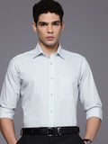 Raymond Slim Fit Striped Pure Cotton Formal Shirt