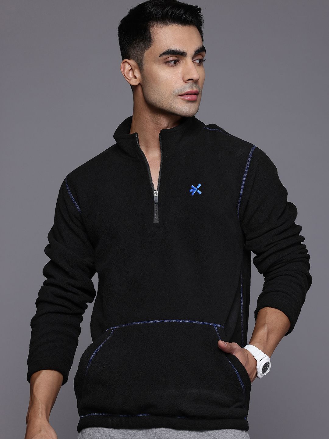 HRX by Hrithik Roshan Fleece Sweatshirt