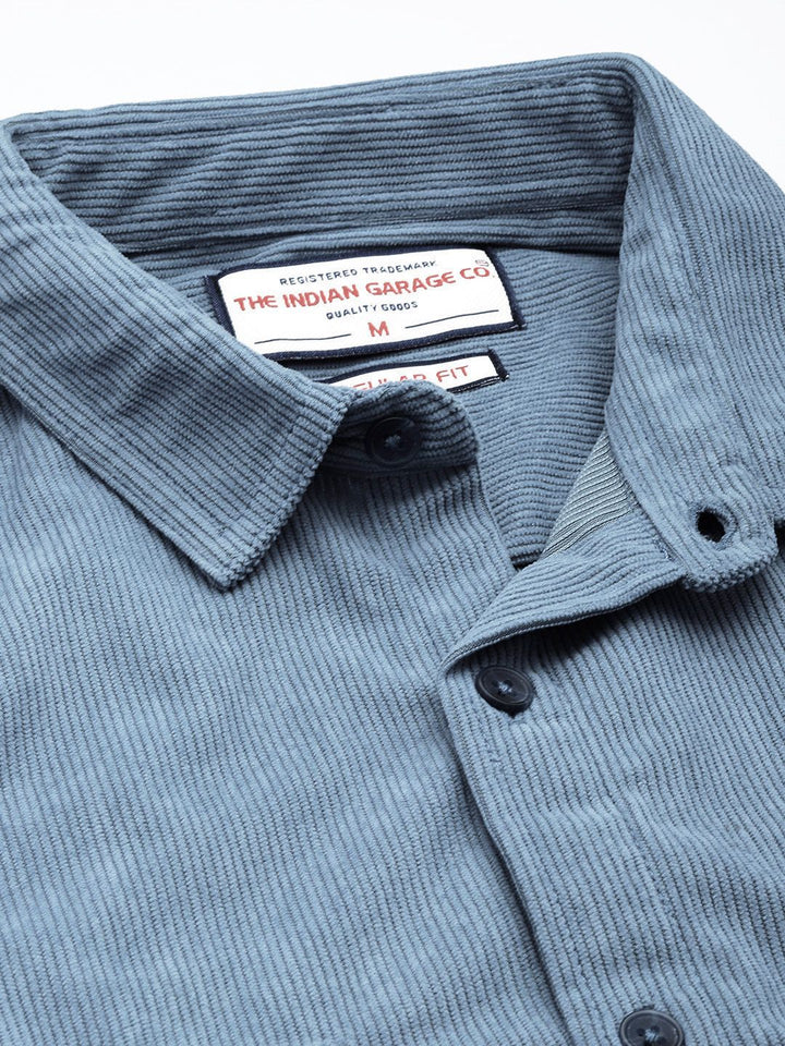 The Indian Garage Co Corduroy Casual Shirt