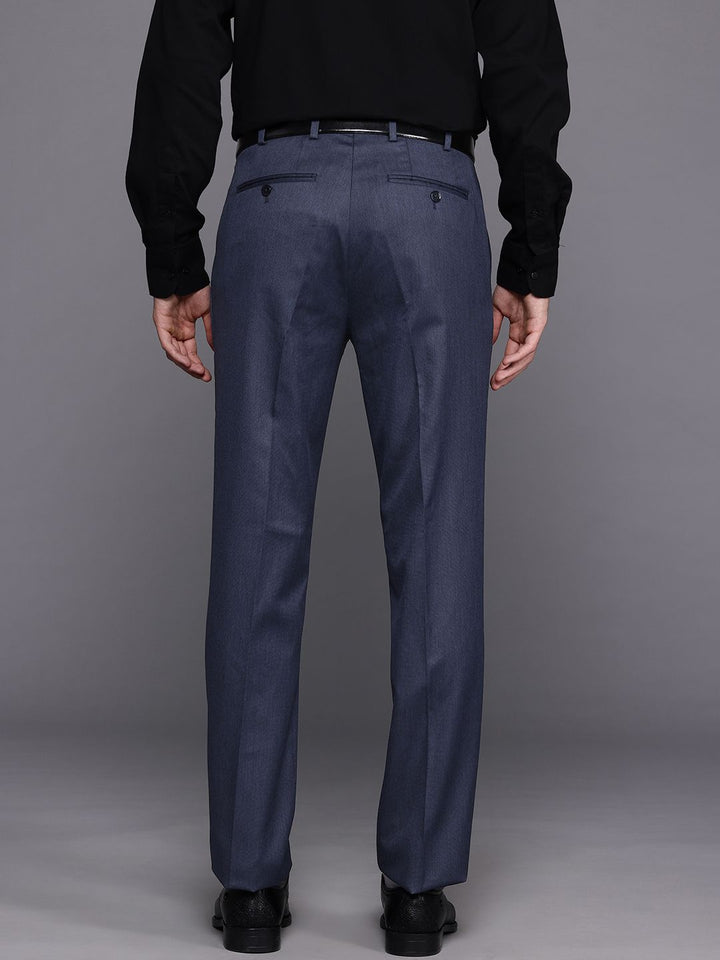 Raymond Men Mid-Rise Contemporary Fit Formal Trousers