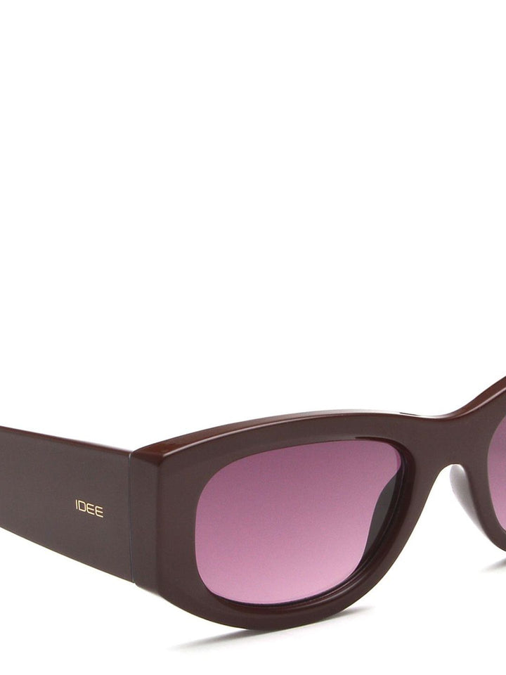 Idee Wanita Cermin mata hitam bujur dengan lensa lensa UV IDS3117C3SG