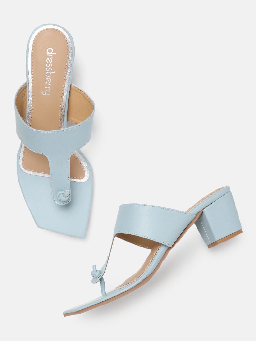 DressBerry Block Heel Sandals