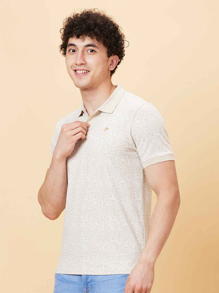 Being Human Polo Collar Short Sleeves T-shirt