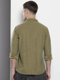 The Indian Garage Co Corduroy Casual Shirt