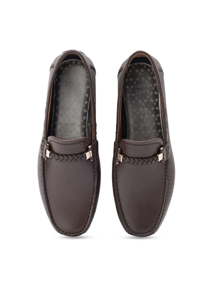 RARE RABBIT Men Leather Formal Loafers
