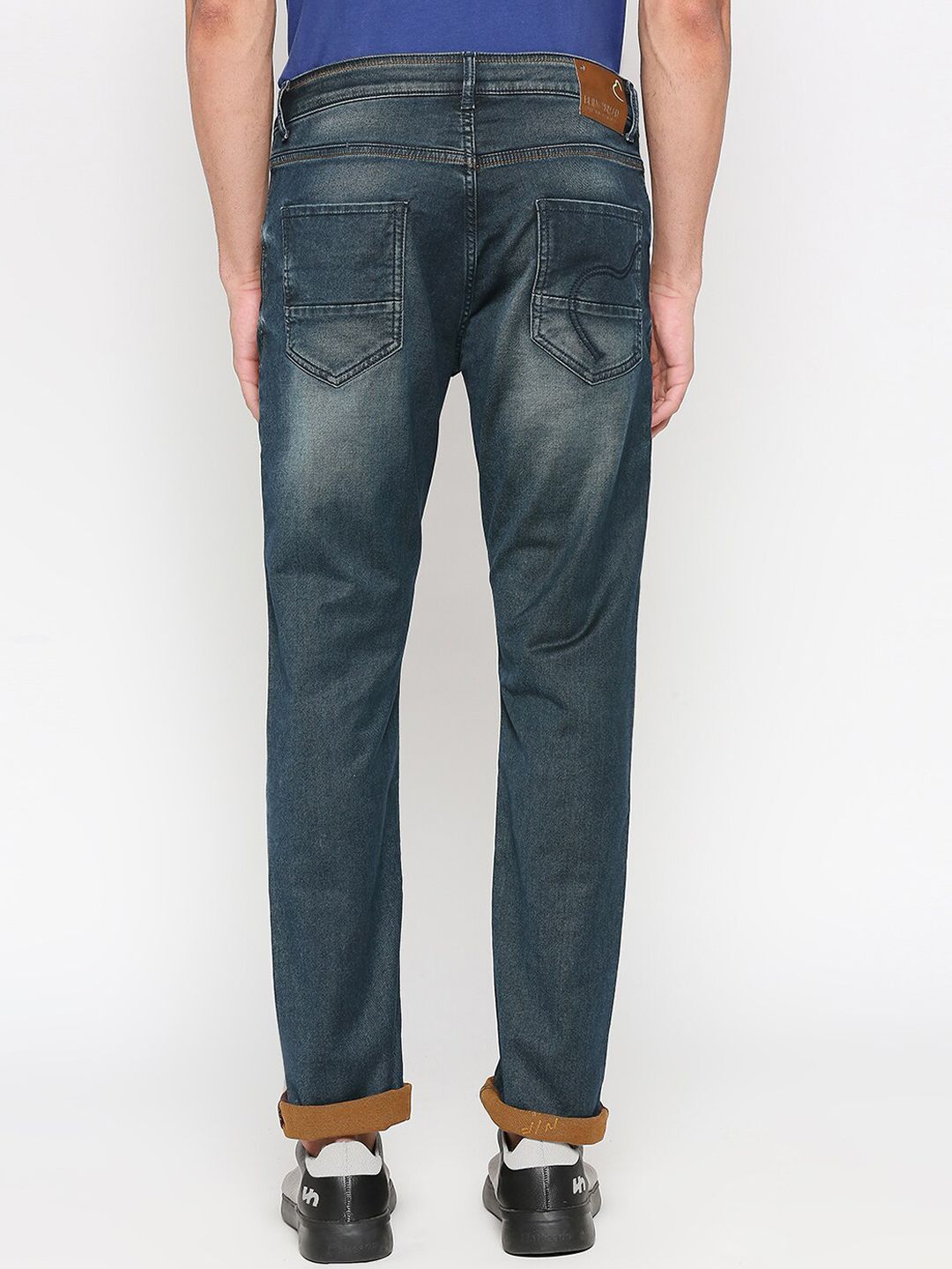Being Human Men Slim Fit Clean Look Heavy Fade Jeans