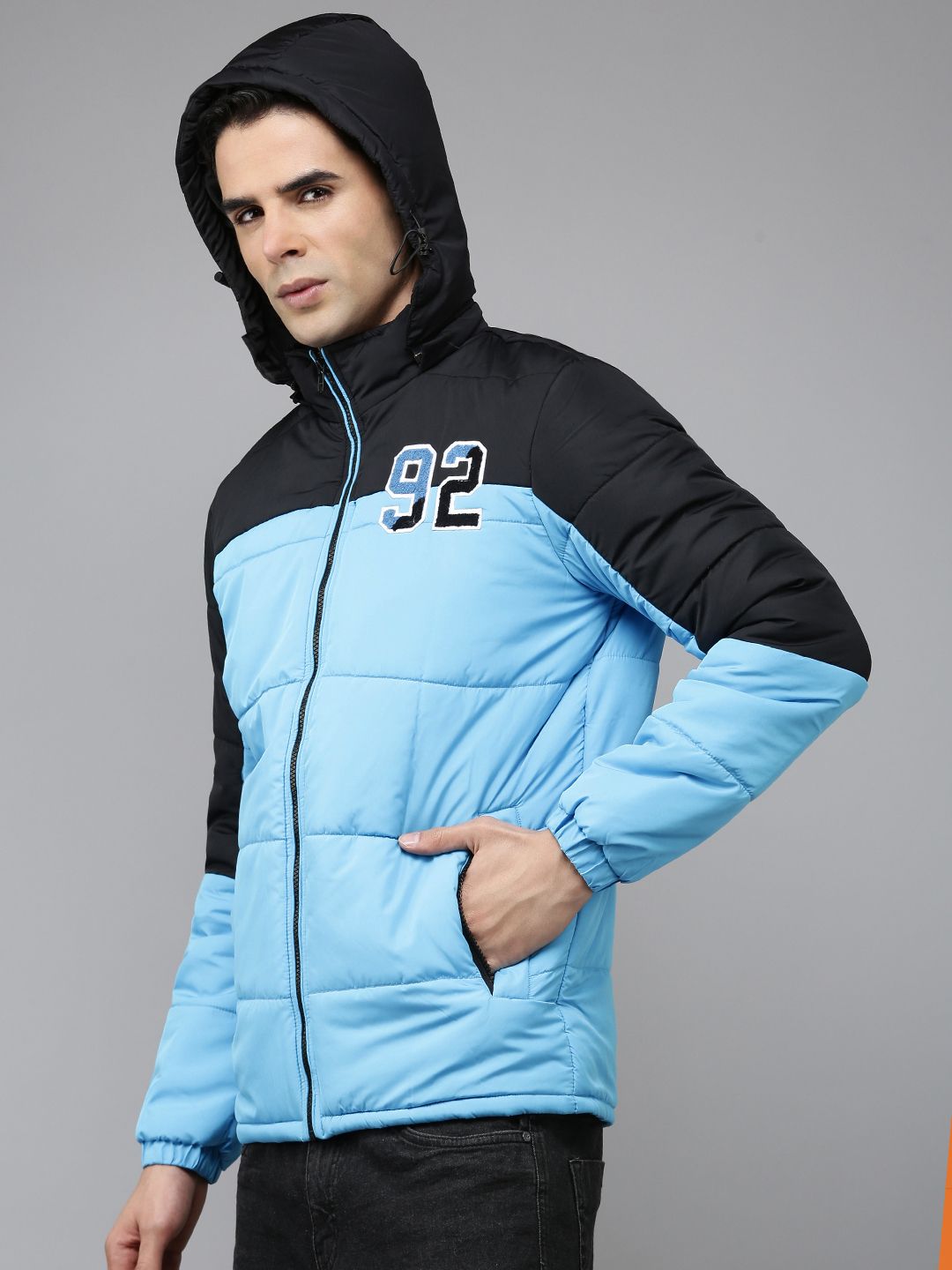 SPYKAR Hooded Padded Jacket