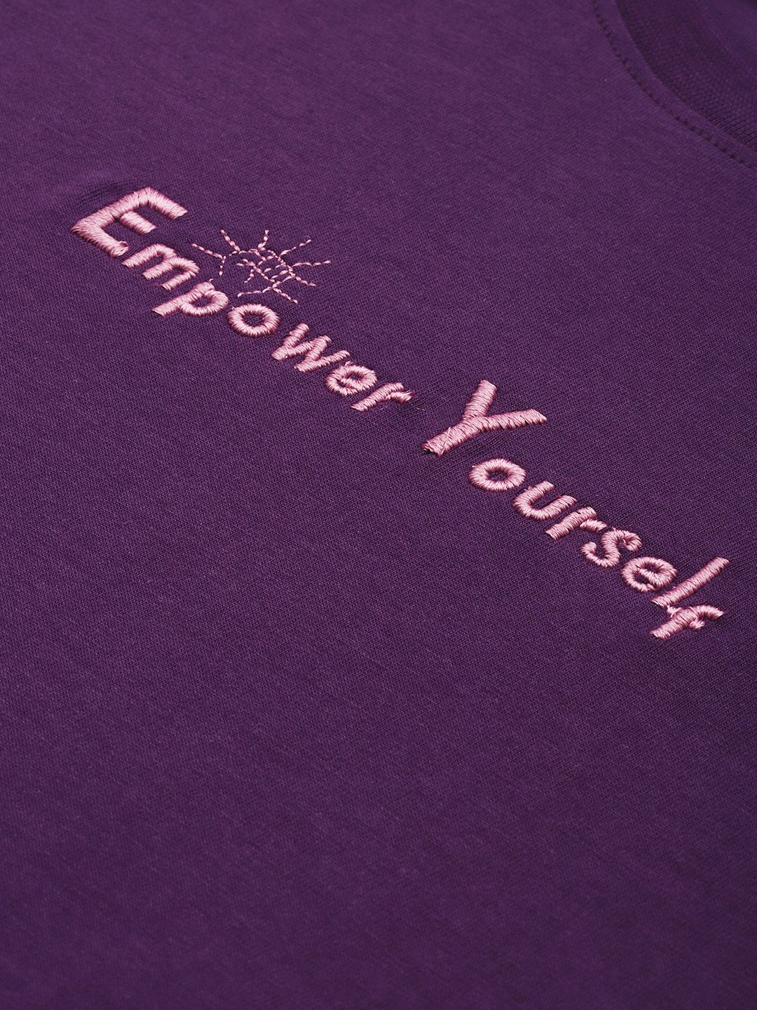 DILLINGER Women Typography Printed Pure Cotton Oversized T-shirt