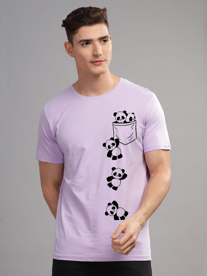 ADRO Men Typography Printed Applique T-shirt