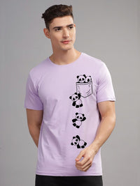 ADRO Men Typography Printed Applique T-shirt