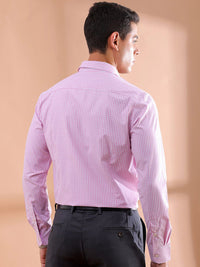 The Indian Garage Co. X Luxe Men Slim Fit Micro Checks Formal Shirt