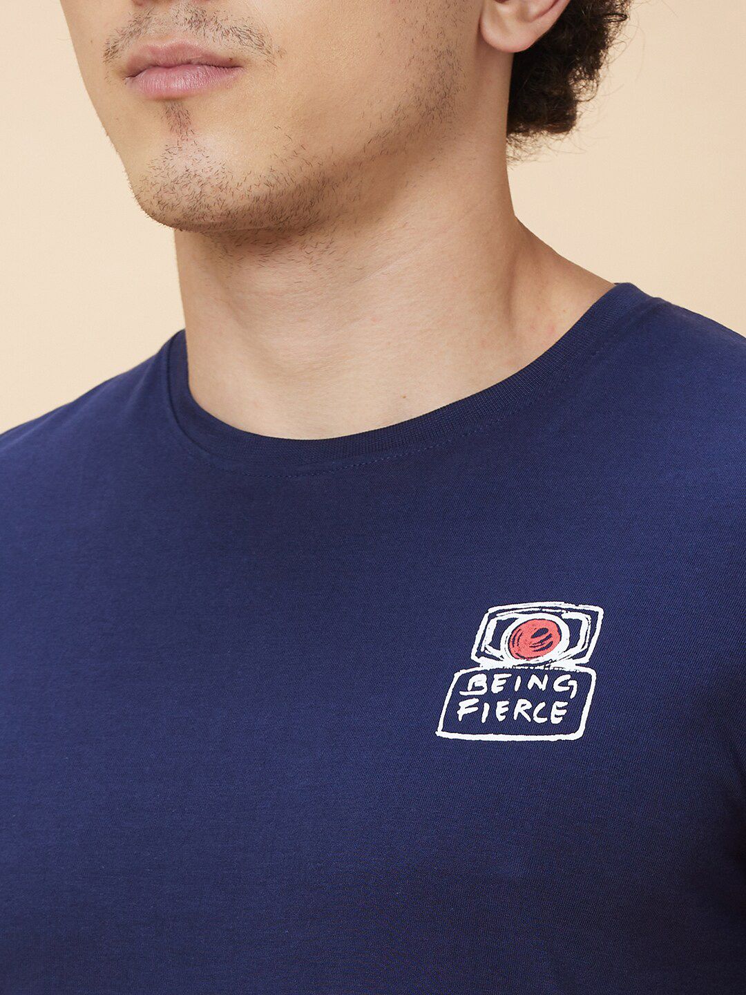 Being Human Short Sleeves Round Neck T-shirt