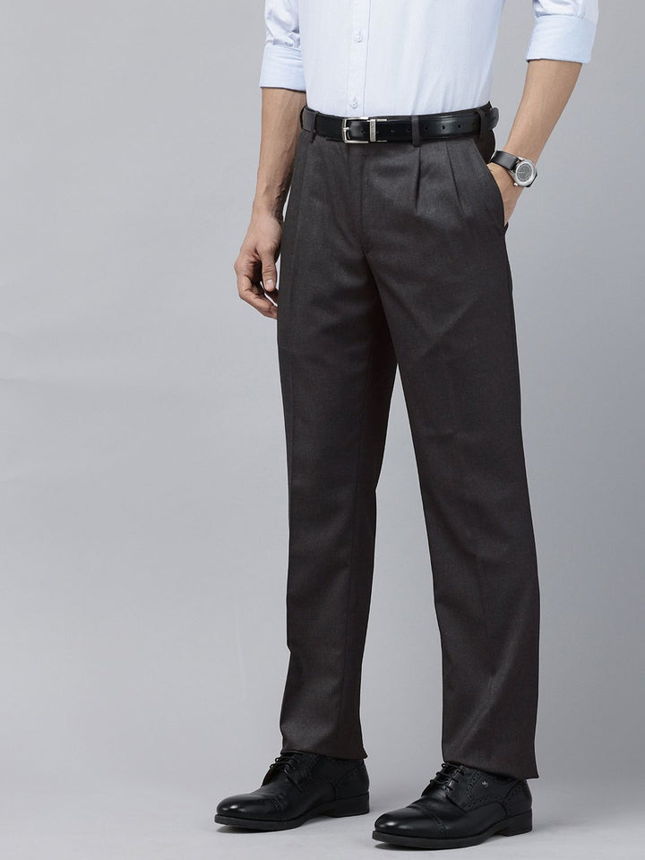 Park Avenue Men Comfort Fit Formal Trousers