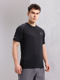 HRX by Hrithik Roshan Brand Logo Rapid-dry Training T-shirt