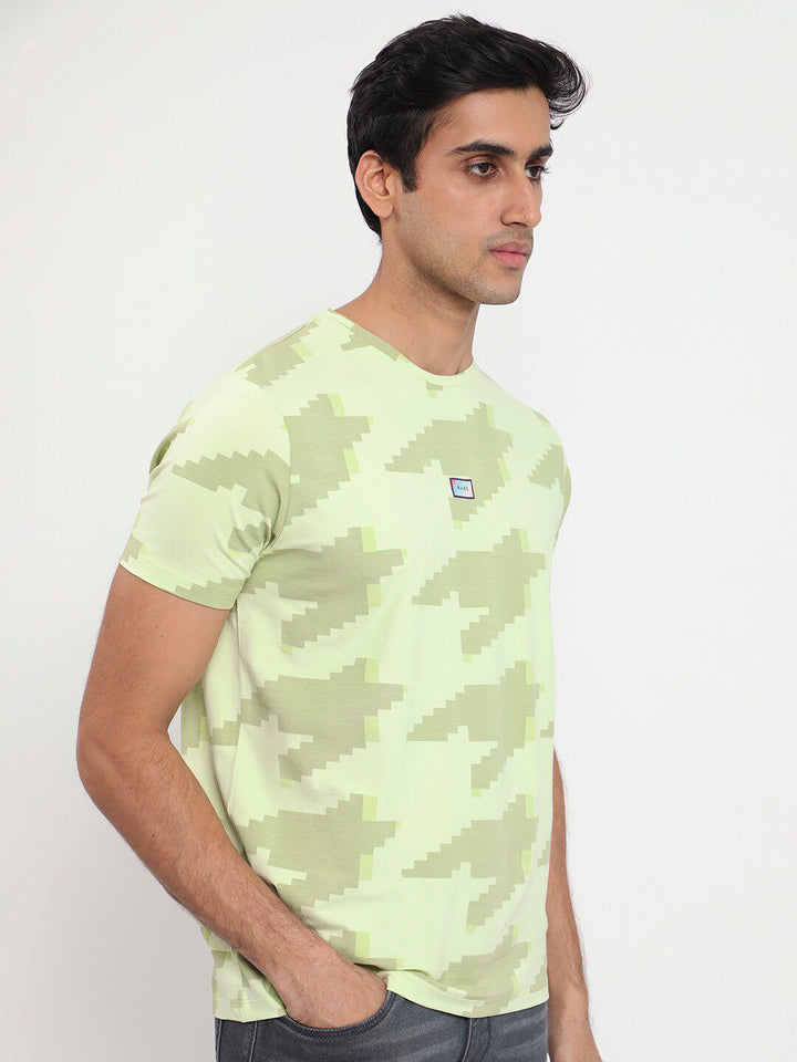 RARE RABBIT Men Rings-4 Slim Fit Solid Polo Collar T-Shirt