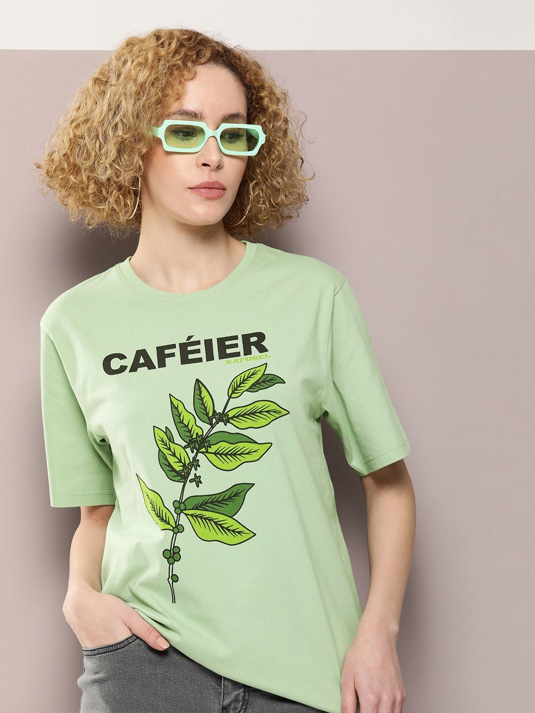 DILLINGER Graphic Printed Oversized Pure Cotton T-shirt