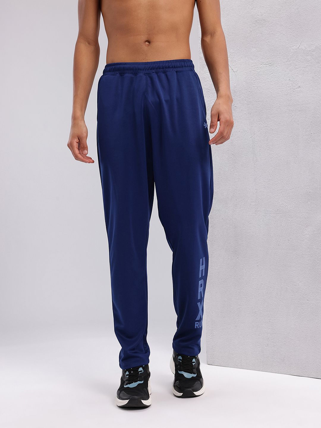 HRX by Hrithik Roshan Men Printed Rapid-Dry Running Track Pants
