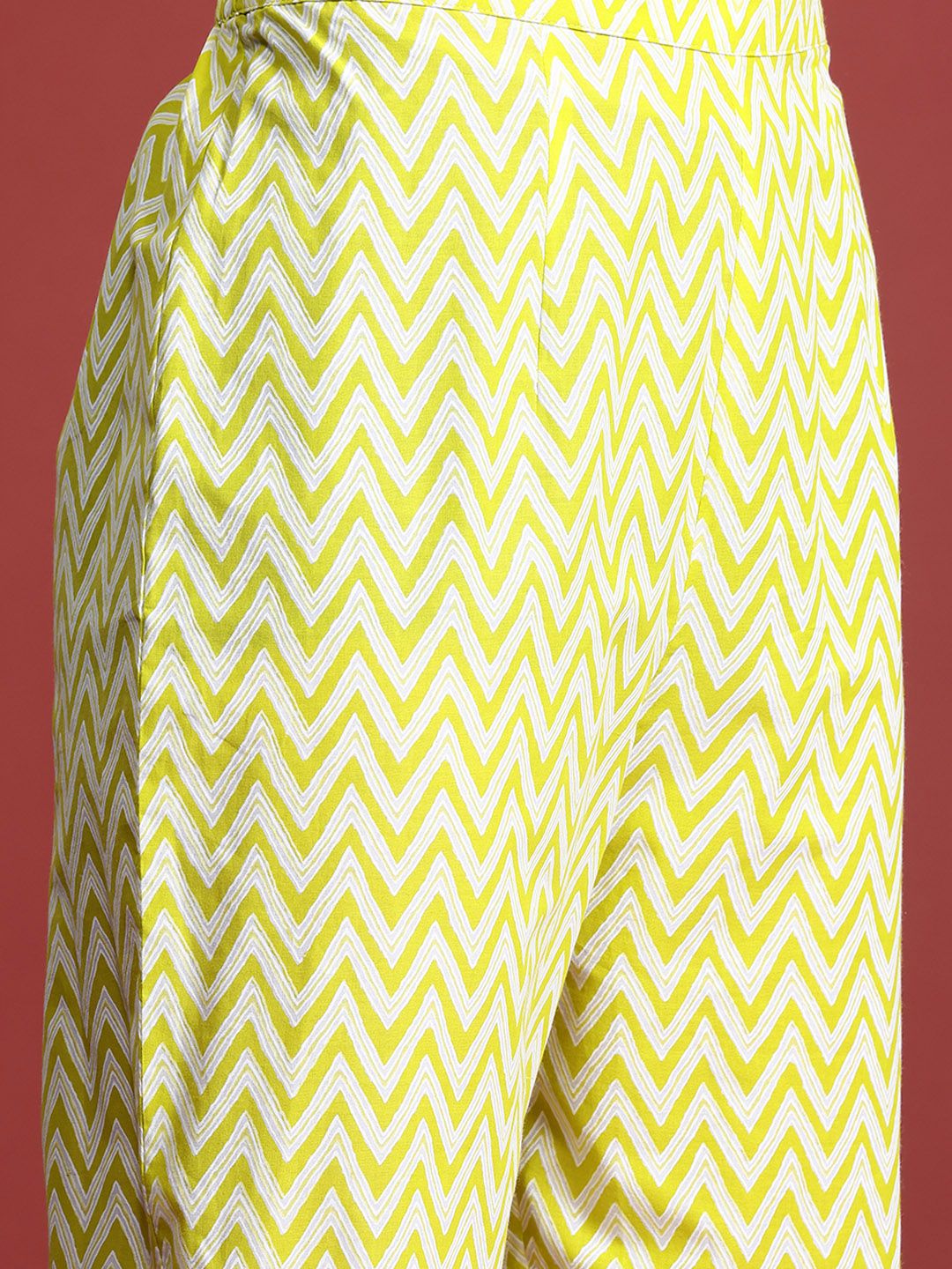 Indo Era Women Printed Pure Cotton Kurta with Trousers