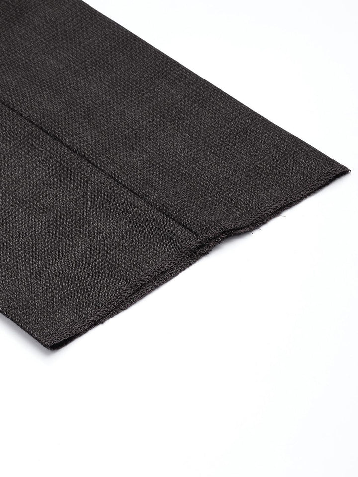 Raymond Men Checked Slim Fit Formal Trousers