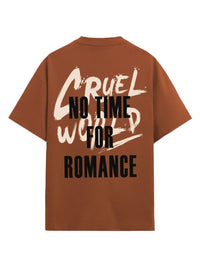 ADRO Men Typography Printed V-Neck T-shirt