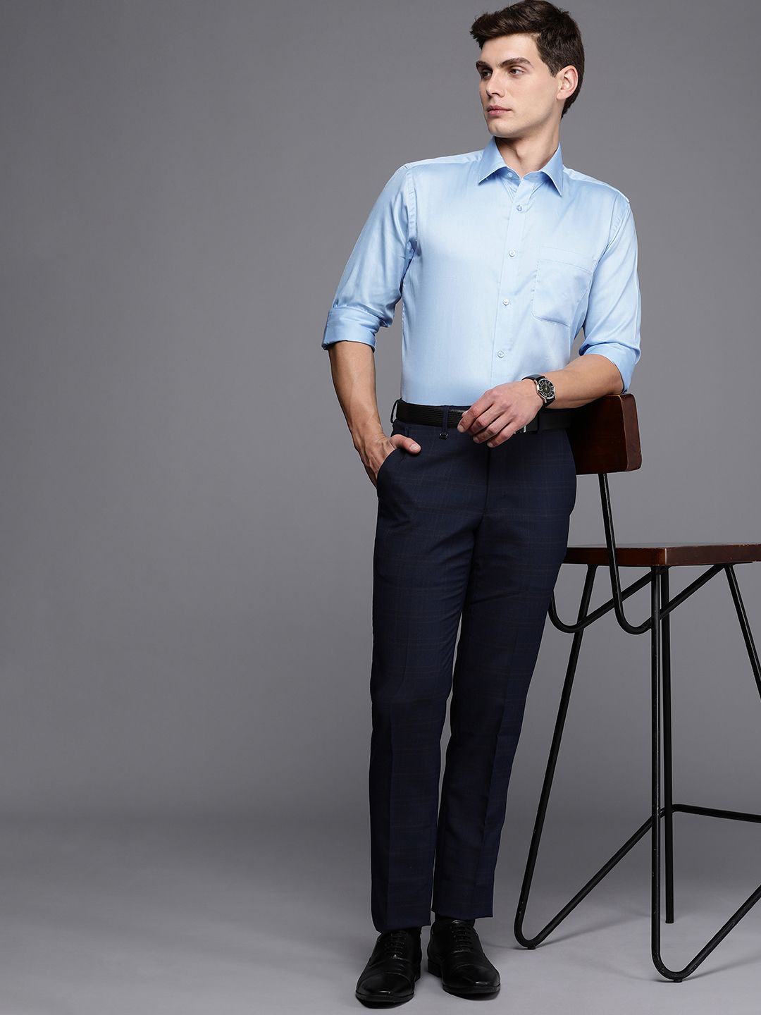 Raymond Pure Cotton Slim Fit Formal Shirt