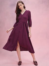 DressBerry A-Line Midi Dress
