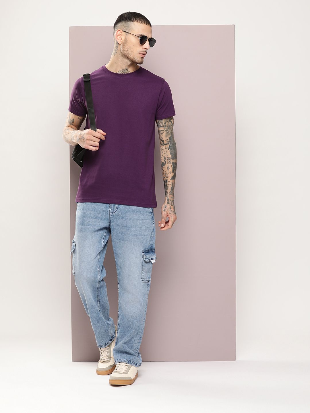 DILLINGER Men Solid Regular Fit T-shirt