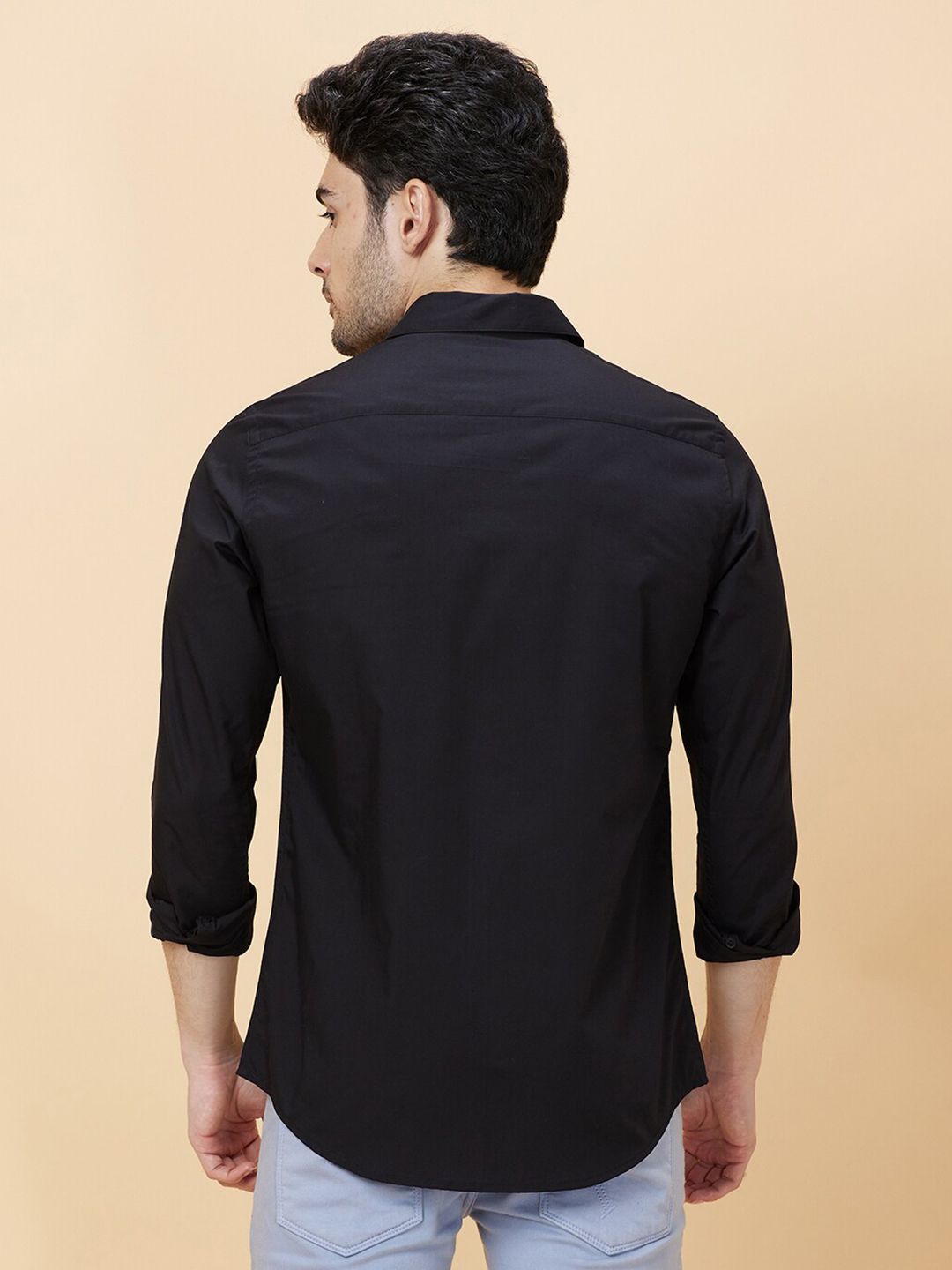 Being Human Slim Fit Opaque Casual Shirt