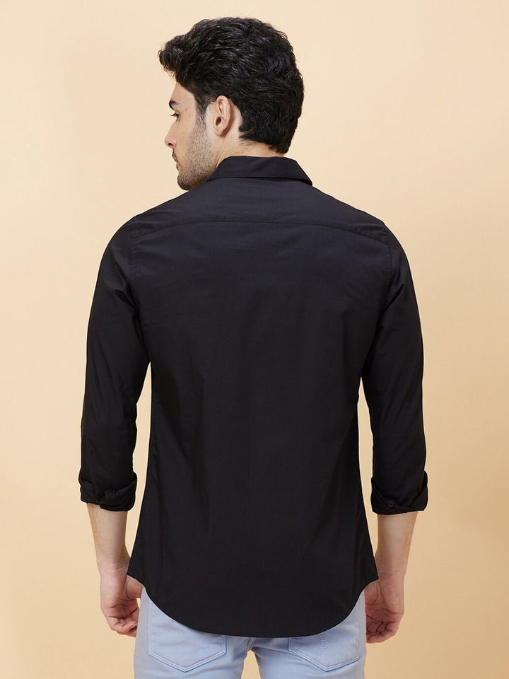 Being Human Slim Fit Opaque Casual Shirt