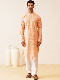 SOJANYA Printed Regular Pure Cotton Kurta with Churidar