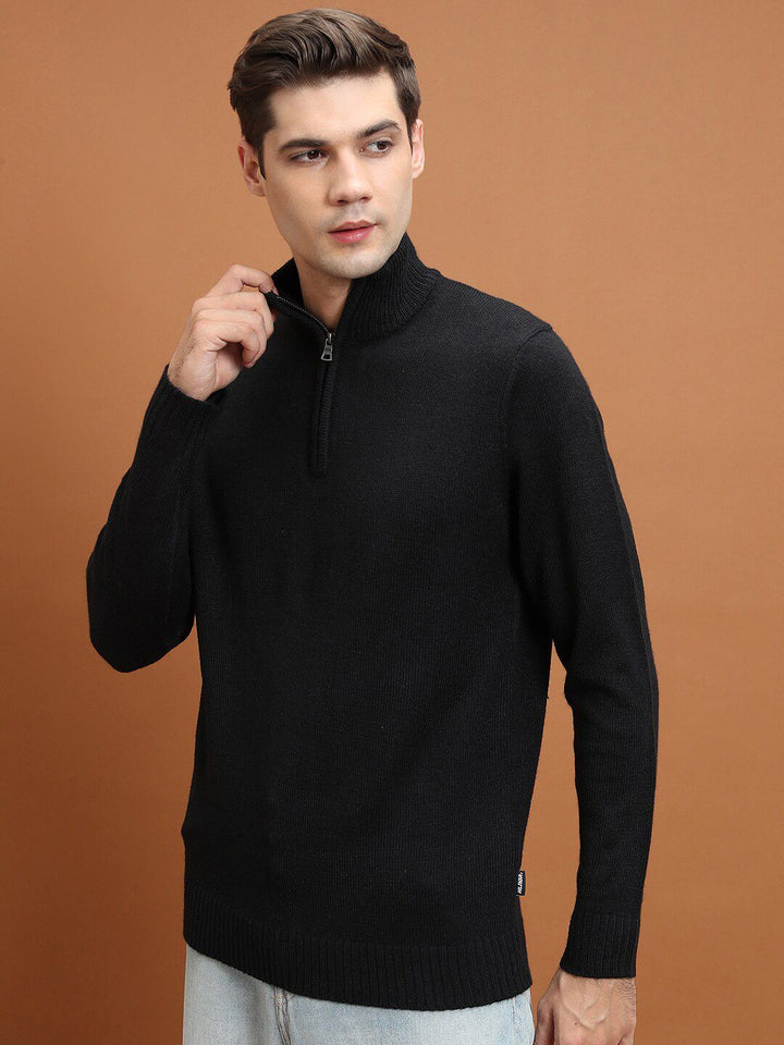 HIGHLANDER Turtle Neck Acrylic Pullover