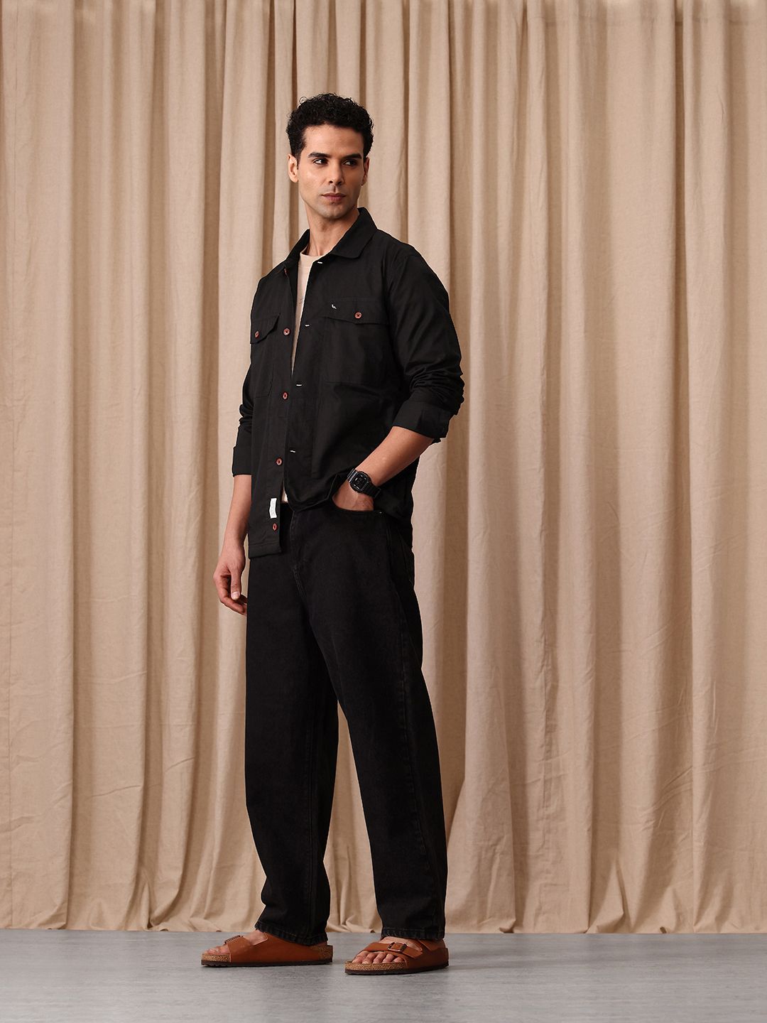 Mr Bowerbird Liberal Fit Pure Cotton Casual Shirt