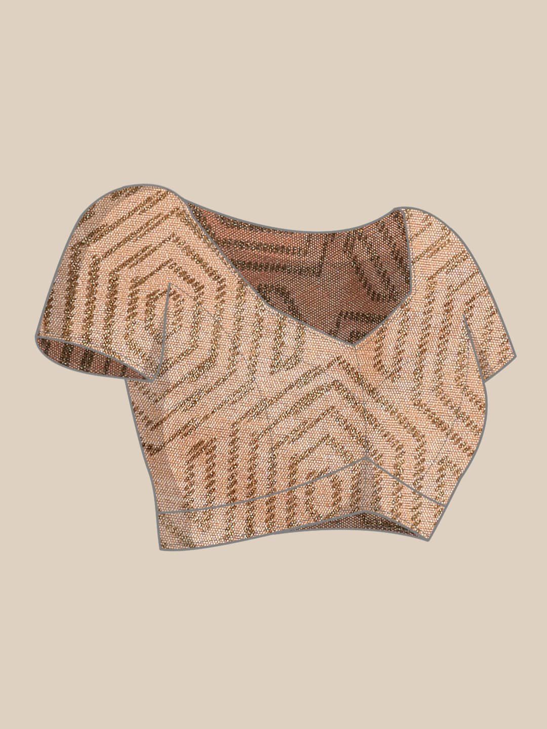 KALINI Floral Embroidered Pure Chiffon Saree