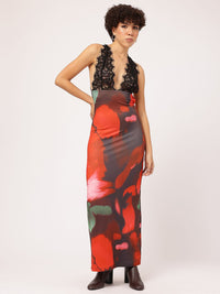 DressBerry Lace Love Dyed Maxi Bodycon Dress