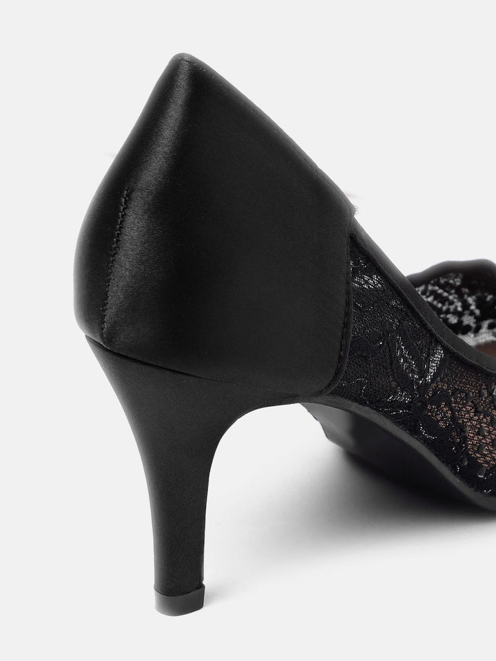 Lino Perros Embellished Party Slim Heel Pumps