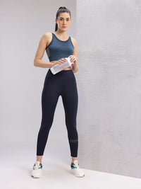 HRX by Hrithik Roshan Women Mid-Rise Cropped Rapid-Dry Training Tights