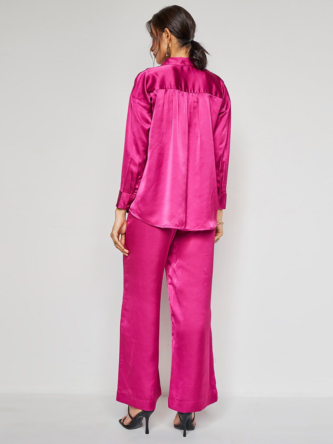 AND Collar Neck Shirt & Mid -Rise Trouser Co-Ords