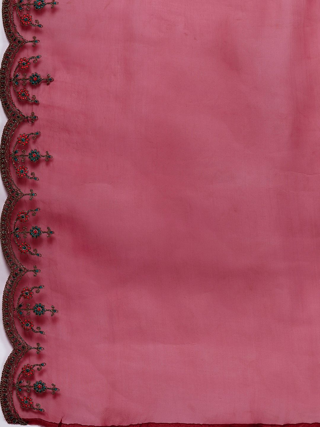 Indo Era Women Floral Yoke Design Regular Kurta with Trousers & With Dupatta