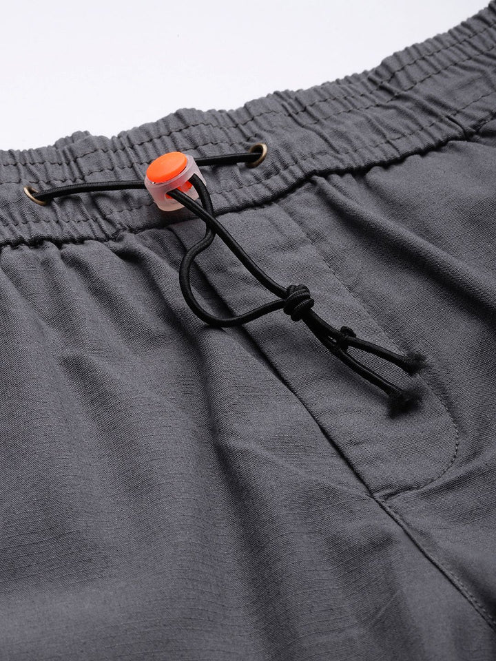 The Indian Garage Co Men Mid-Rise Slim Fit Joggers
