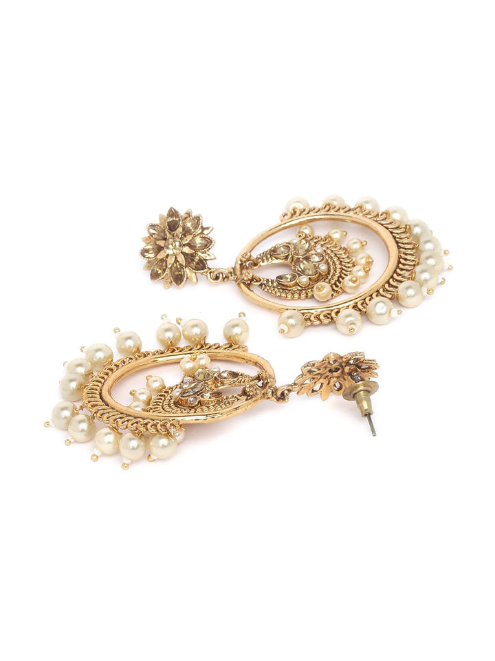 Anting-anting Drop Kontemporari Anouk