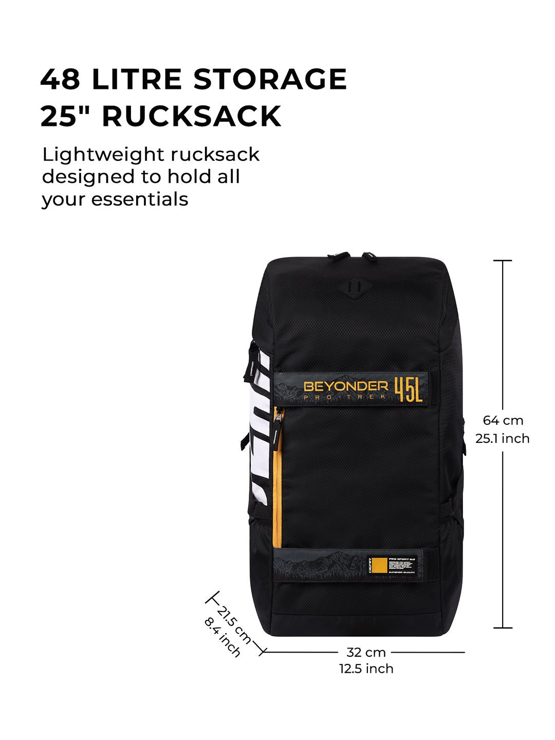 Gear Brand Logo Printed  Rucksack