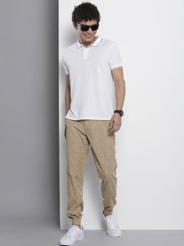 The Indian Garage Co Men Slim Fit Joggers Trousers