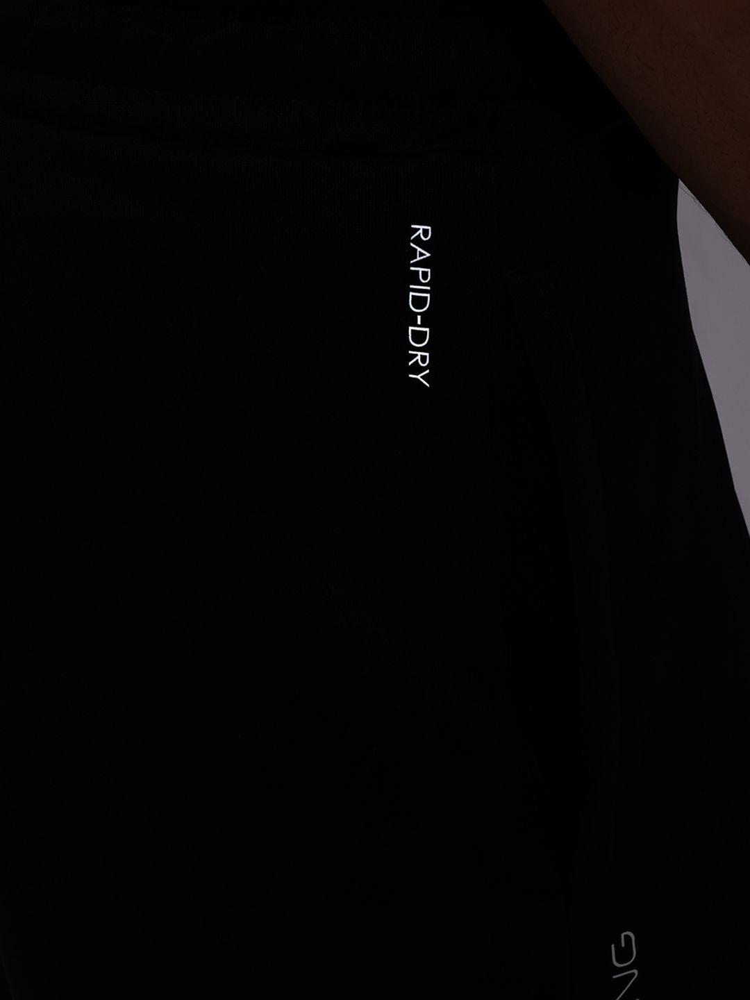 HRX by Hrithik Roshan Men Typography Printed Mid-Rise Rapid-Dry Training Shorts