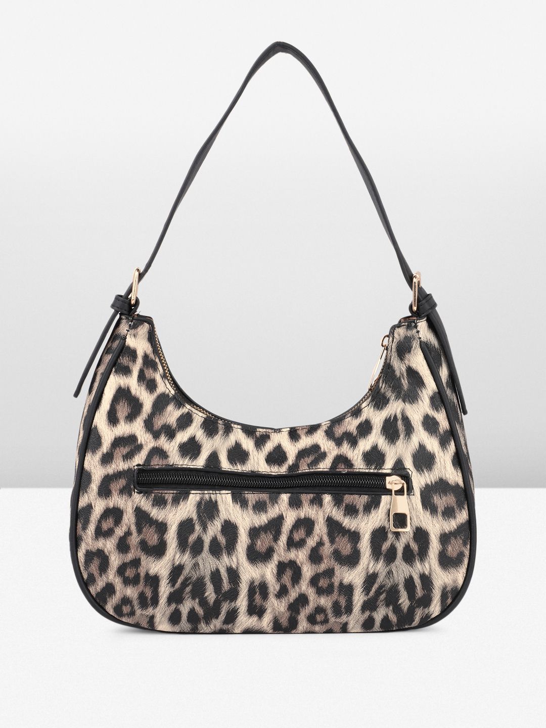 all about you Animal Print Structured Hobo Bag