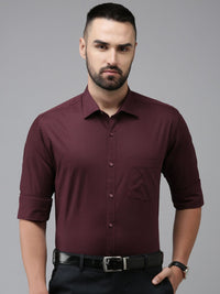Park Avenue Solid Slim Fit Formal Shirt
