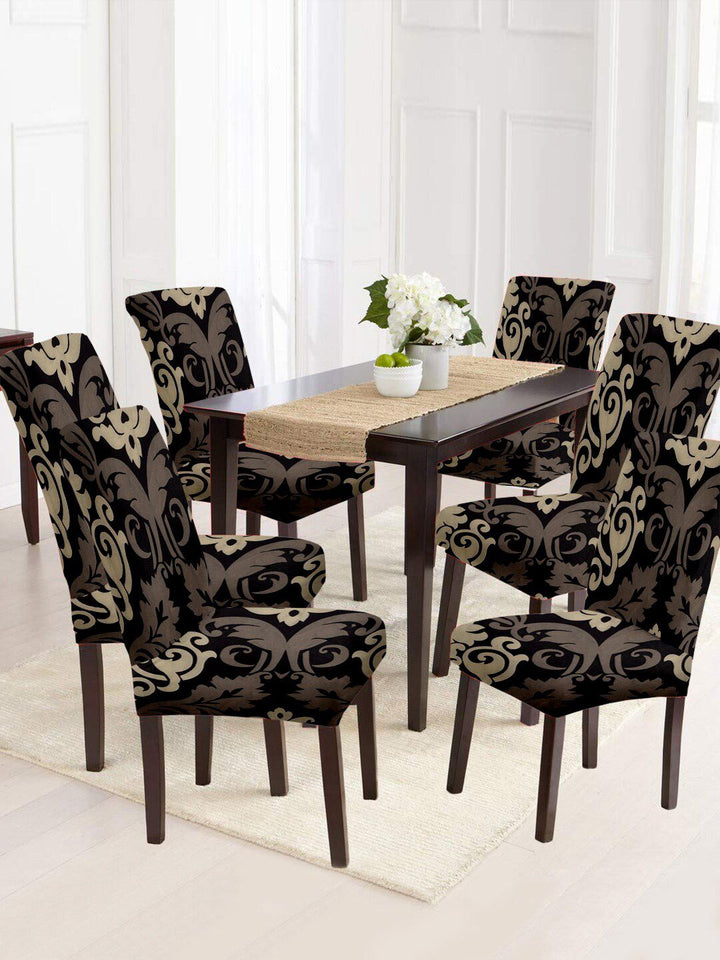 Cortina Set Of 6 Printed Chair Covers