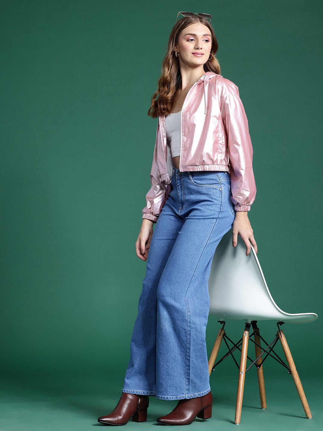 DressBerry Women Crop Tailored Jacket
